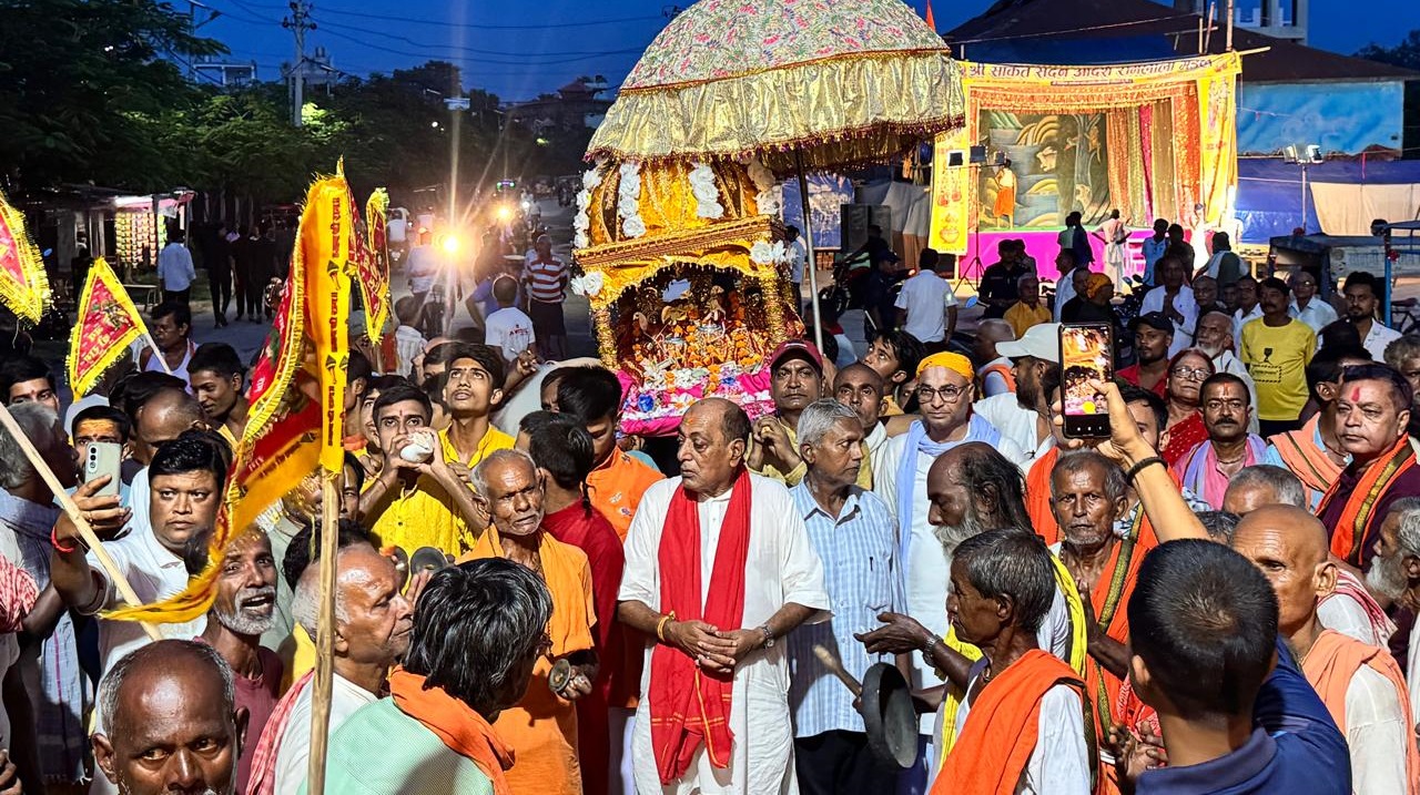 मिथिलामा झुलनोत्सव सुरु 