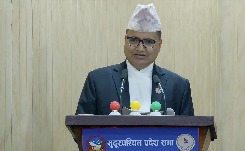 सुदूरपश्चिमका मुख्यमन्त्री भट्टलाई विश्वासको मत