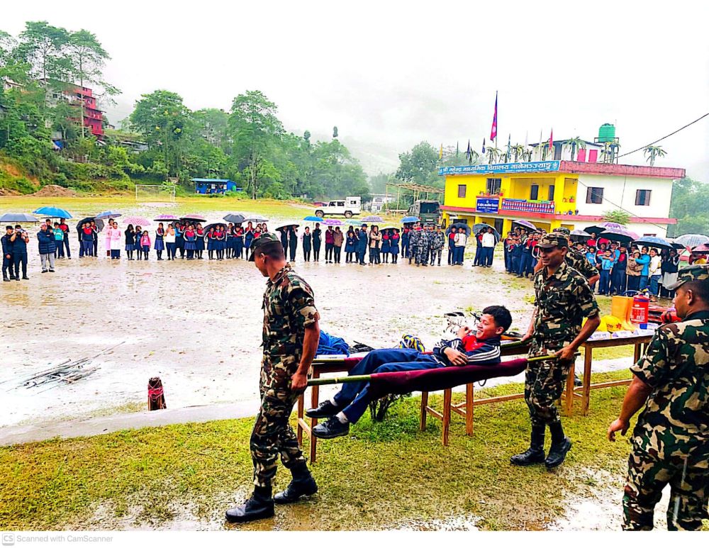 पूर्वी नेपालमा विपद् प्रतिकार्यमा सेनाको तयारी पूरा    