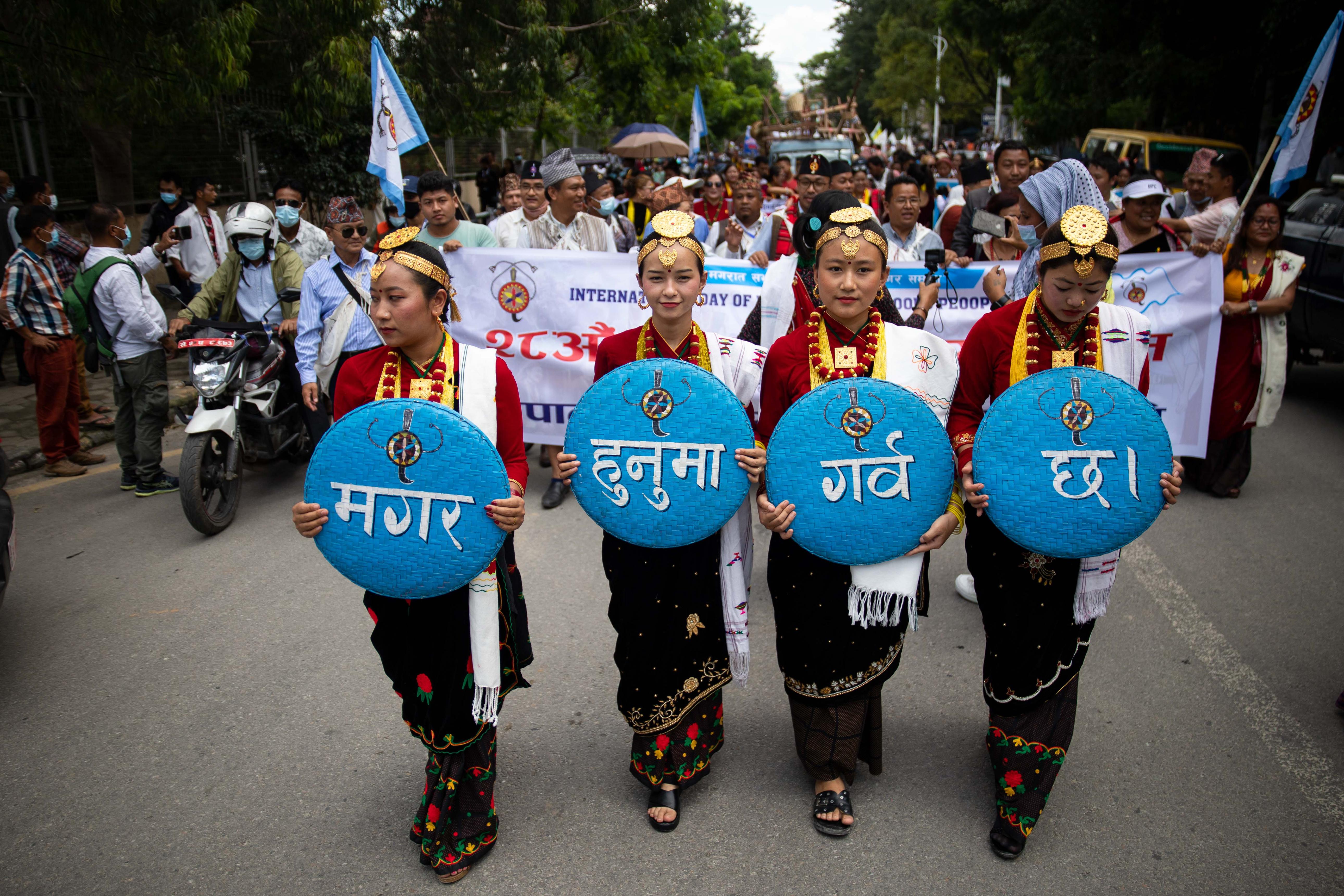 ३२औँ विश्व आदिवासी दिवसका लागि तयारी पूरा