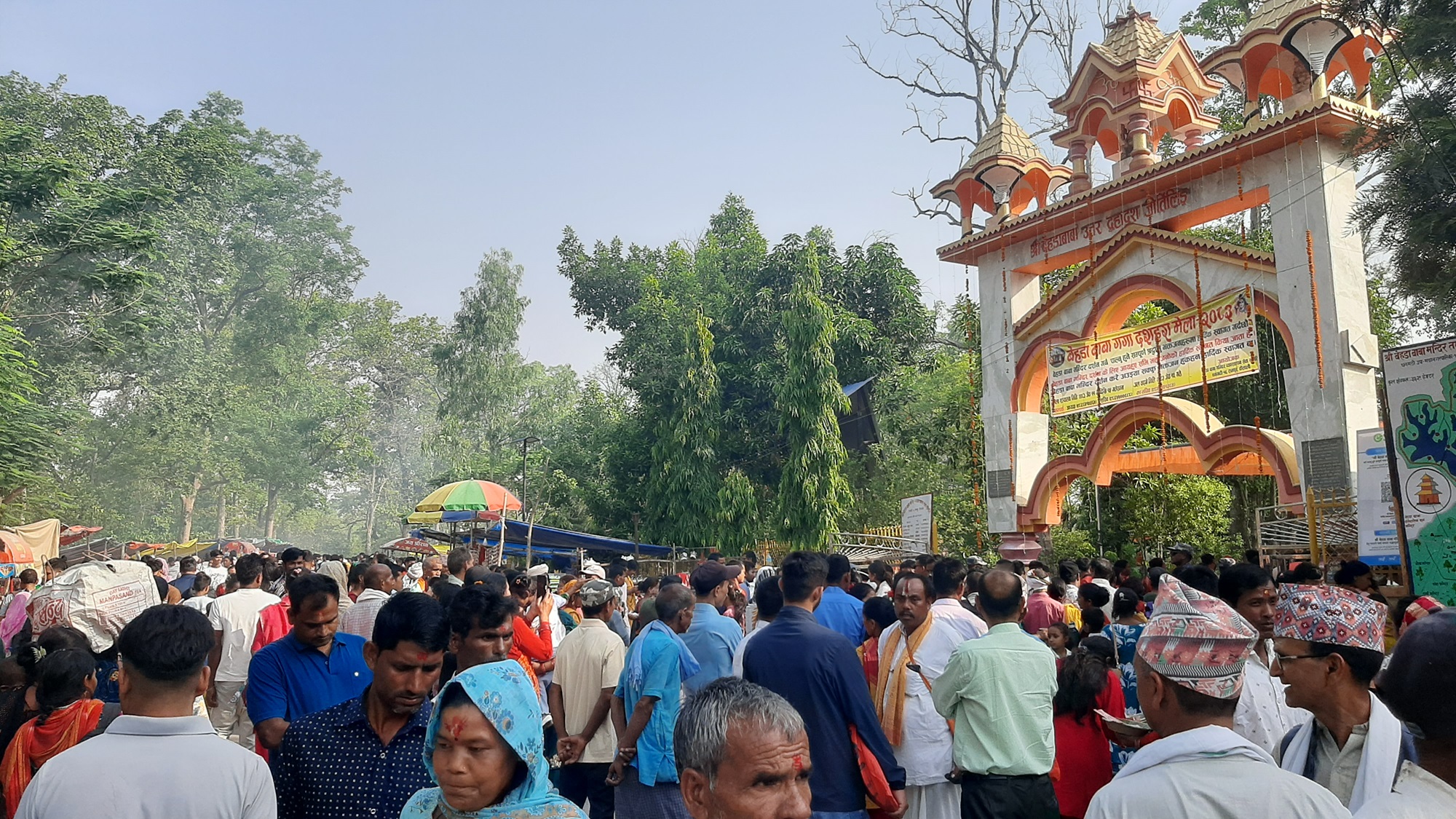 प्रसिद्ध धार्मिक स्थल बेहडाबाबामा गङ्गादशहरा मेला सुरु   