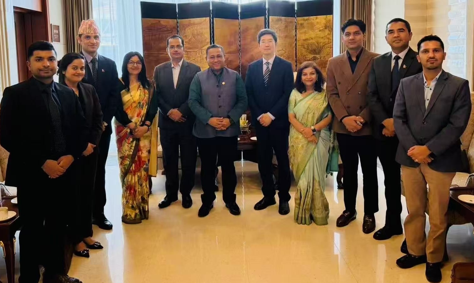 परराष्ट्रमन्त्री खनाल पैचिङमा