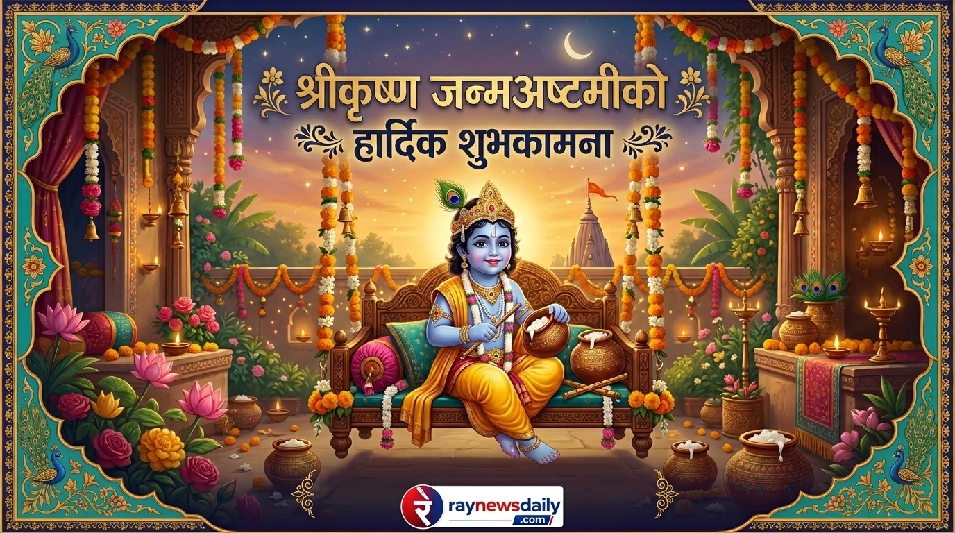 आज विभिन्न धार्मिक अनुष्ठानका साथ ​​​​​​​श्रीकृष्ण जन्माष्टमी पर्व मनाइँदै     