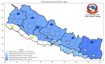 पश्चिमी न्यून चापीय रेखाको प्रभावः देशका विभिन्न भागमा वर्षाको सम्भावना