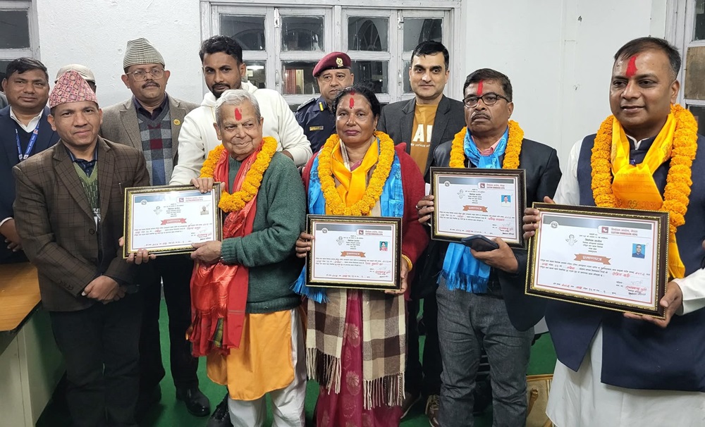 मधेस प्रदेशबाट राष्ट्रियसभा सदस्य निर्वाचनमको अन्तिम नतिजा सार्वजनिक   