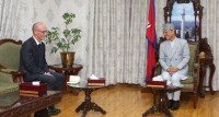 सभामुख अर्यालसँग नेपालका लागि अष्ट्रेलियाका राजदूतको शिष्टाचार भेट   