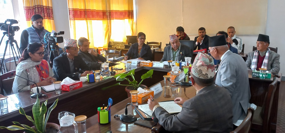 आर्थिक कार्यविधि तथा वित्तीय उत्तरदायित्व विधेयक संसद्बाट फिर्ता लिन अनुमति