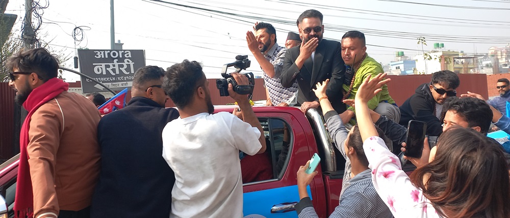 रास्वपा काठमाण्डू उपत्यकामा प्रचारमा व्यस्त   