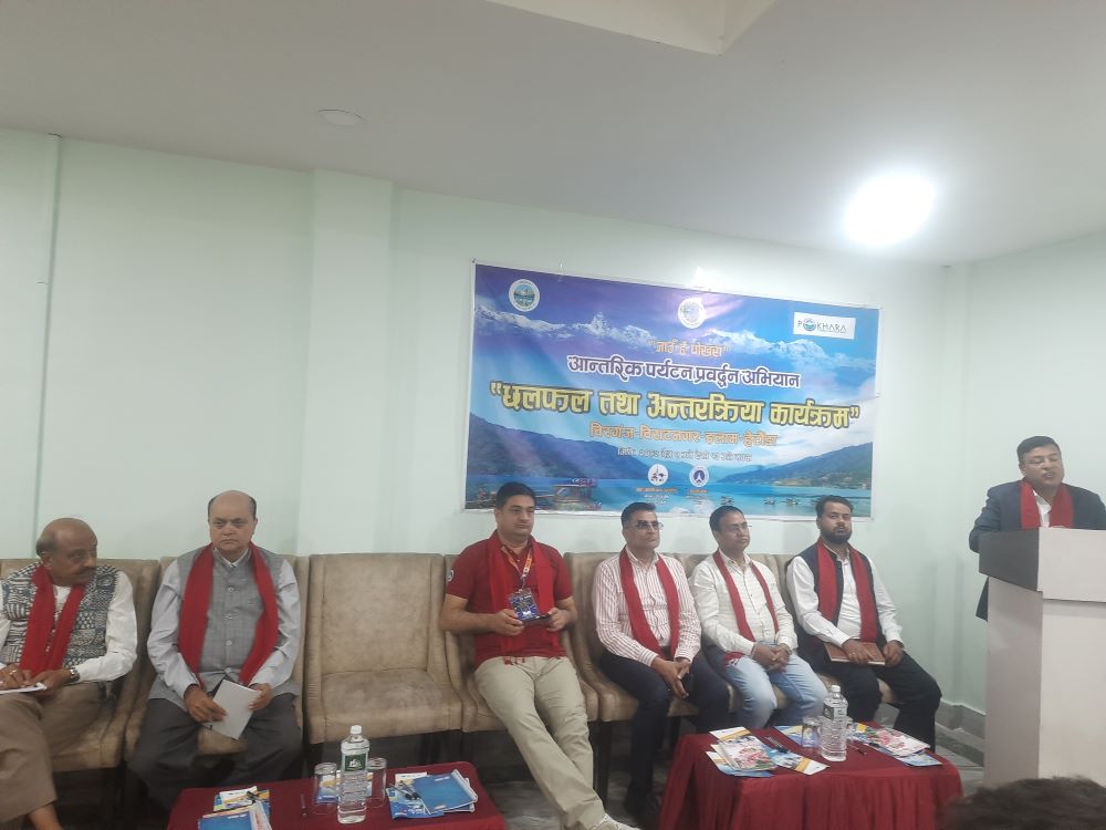 वीरगञ्ज आइपुग्यो ‘जाउँ है पोखरा’ अभियान    