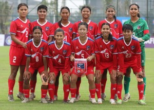 साफ यू-२० महिला च्याम्पियनसिपको आफ्नो चौथो खेलमा नेपालको सानदार जित