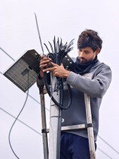 राधानदीमा जलस्तर मापन गर्ने ‘रडार लेभल सेन्सर’ जडान   