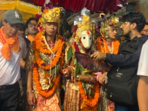 ललितपुरमा ऐतिहासिक नृसिंह जात्रा सम्पन्न