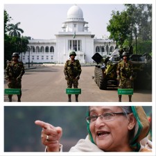 शेख हसिना विरुद्धको फैसलाअघि बंगलादेशमा कडा सुरक्षा        