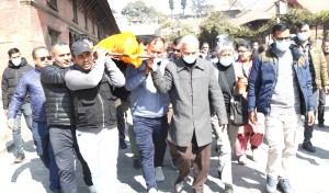 पूर्वप्रधानमन्त्री भट्टराईलाई पितृशोक