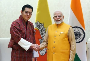 भुटानमा जलविद्युत् परियोजनाको उद्घाटन गर्न भारतीय प्रधानमन्त्री मोदीको उच्चस्तरीय भ्रमण        