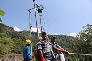 म्याग्दीका बाढीपहिरो प्रभावित सबै क्षेत्रमा विद्युत् आपूर्ति पूर्ववत्