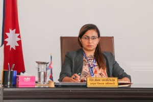 संखुवासभामा पहिलोपटक महिला प्रमुख जिल्ला अधिकारी    