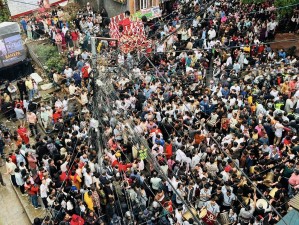 बनेपामा ऐतिहासिक चण्डेश्वरी भगवती जात्रा सम्पन्न