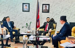 भोटेकोशी बाढी प्रभावित बालबालिकाका लागि चीनद्वारा एक करोड १० लाख सहयोग