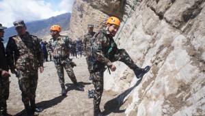 मुस्ताङमा नेपाली सेनाको दुईदिने ‘हाइअल्टिच्युड सर्च एन्ड रेस्क्यु’ अभ्यास सुरु   