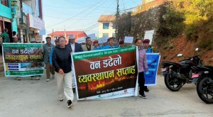 डढेलो नियन्त्रणका लागि सप्ताहव्यापी सचेतनामूलक कार्यक्रम     