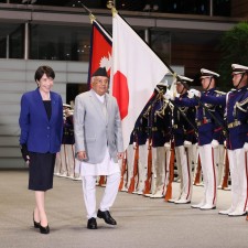 राष्ट्रपति पौडेललाई ‘गार्ड अफ अनर’   