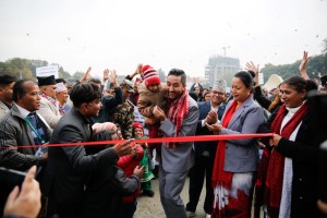 अपाङ्गता भएका व्यक्तिको अधिकार र सम्मानलाई सुनिश्चित गर्न सरकार प्रतिबद्ध : सञ्चारमन्त्री खरेल    