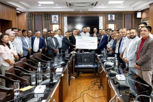 बाढी प्रभावितका लागि इप्पानद्वारा १३ करोड सहयोग