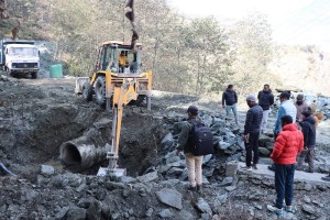 माटो मिसिएको गिट्टी प्रयोग गरेपछि...   