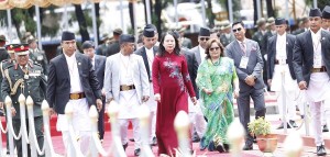 भियतनामका उपराष्ट्रपतिको भ्रमणबाट द्विपक्षीय सम्बन्ध नयाँ उचाइमा पुग्ने विश्वास   
