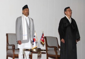 उपराष्ट्रपति यादव स्वागत समारोहमा सहभागी   