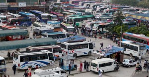 नयाँ बसपार्कबाट सवारीसाधन सञ्चालन हुन थाले        