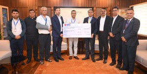 कर्मचारी सञ्चय कोषद्वारा बाढीपीडितका लागि दुई करोड ५० लाख सहयोग