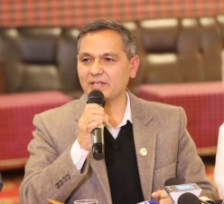 संविधानको रक्षाका लागि निर्वाचन अनिवार्य शर्त : गृहमन्त्री    