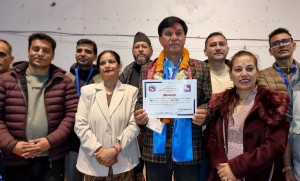 काठमाण्डू क्षेत्र नं १० बाट रास्वपाका विष्ट निर्वाचित