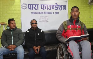 कर्णालीमा राष्ट्रिय अपाङ्ग खेलकुद प्रतियोगिता हुँदै   