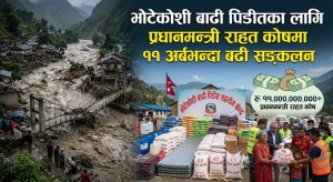 प्रधानमन्त्री राहत कोषमा ११ अर्बभन्दा बढी सङ्कलन   