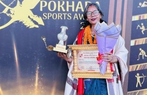 ओलम्पियन केसीलाई ‘लाइफटाइम अचिभमेन्ट अवार्ड’   