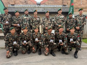 नेपाली सेनालाई क्यामब्रेन पट्रोलमा स्वर्ण, बेलायतमा पाँचौँपटक ऐतिहासिक सफलता