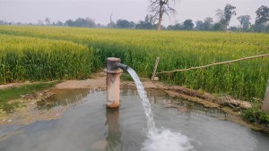 सिँचाइ समस्या समाधान गर्न बोरिङ जडान   