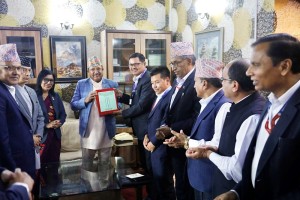 निर्वाचनसम्बन्धी प्रतिवेदन आयोगसमक्ष प्रस्तुत    