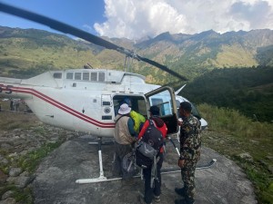 बुढीगण्डकी बाढी : ३१ विदेशी नागरिकसहित १८६ जनाको उद्धार
