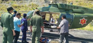 बाजुराको जीप दुर्घटनाका घाइतेलाई सेनाको हेलिकप्टरमार्फत उद्धार    