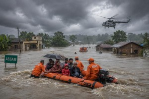 असममा बाढीको कहर : ९७ जनाको मृत्यु
