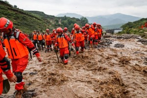 चीनमा आकस्मिक बाढीबाट मृत्यु हुनेको सङ्ख्या २५ पुग्यो