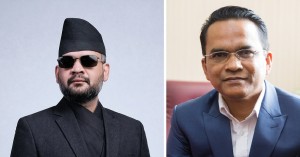 प्रधानमन्त्री शाहसँग गभर्नर पौडेलको भेट    