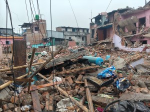 अतिक्रमणमुक्त भए काठमाडौँका तीन बस्ती    