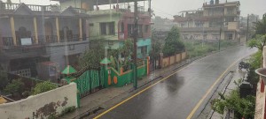 विराटनगरमा हल्का वर्षा