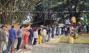 भाकल पूरा गर्न बुढासुब्बामा भक्तजनको घुइँचो, महानवमीमा विशेष पूजा