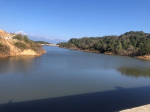 बाग्मती नदीको बहाव बढाउन धापड्यामबाट पानी छाडियो        